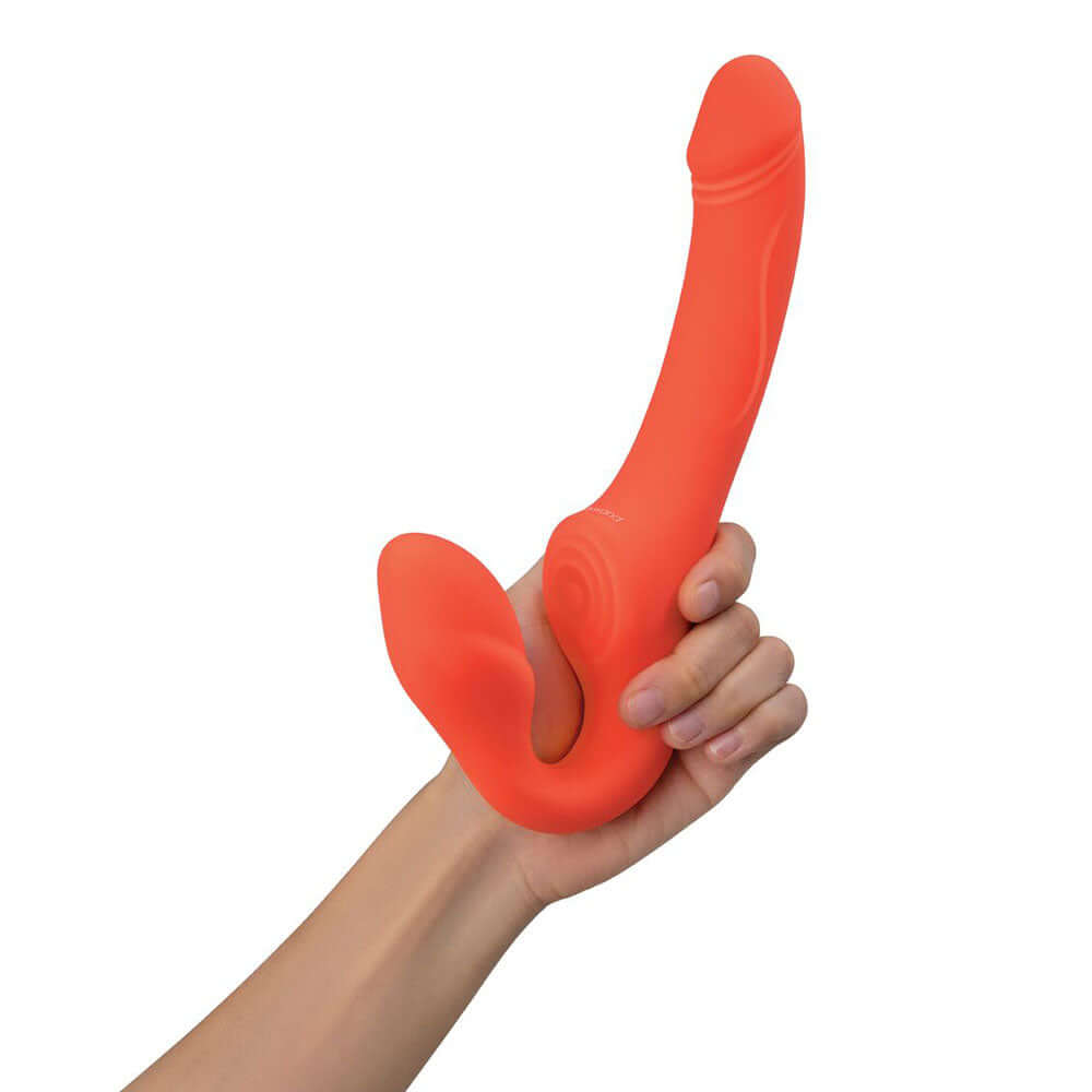 Bodywand ID Access Strapless Strap-On - Orange 15.2 cm USB Rechargeable